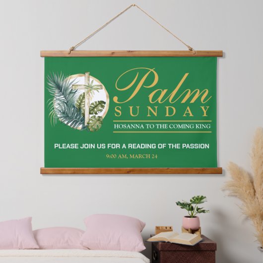 Palmzondag Hangend Wandkleed (Slaapkamer)