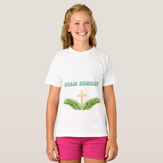 palmzondag t-shirt (Voorkant volledig)