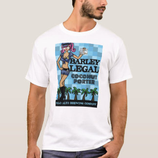 Palo Alto Brewing: Juridisch T-shirt van gerst — M