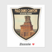 Palo Duro Canyon State Park Sticker (Vel)