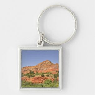 Palo Duro Canyon, Texas.  Opeenvolgende rotslagen Sleutelhanger
