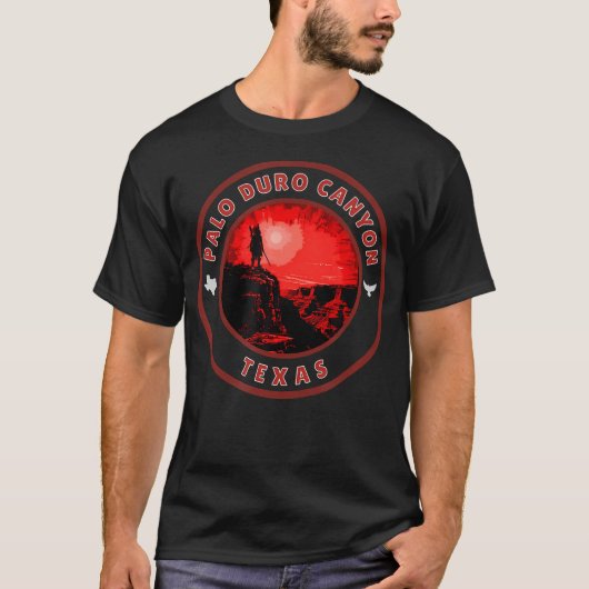 Palo Duro Canyon Texas T-shirt (Voorkant)
