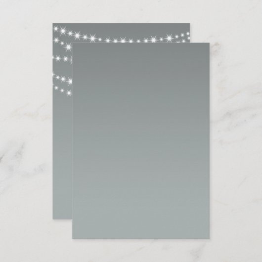 Paloma Grey Twinkles lumières RSVP (Devant / Derrière)