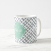 Paloma Houndstooth Monogram Mok (Voorkant rechts)