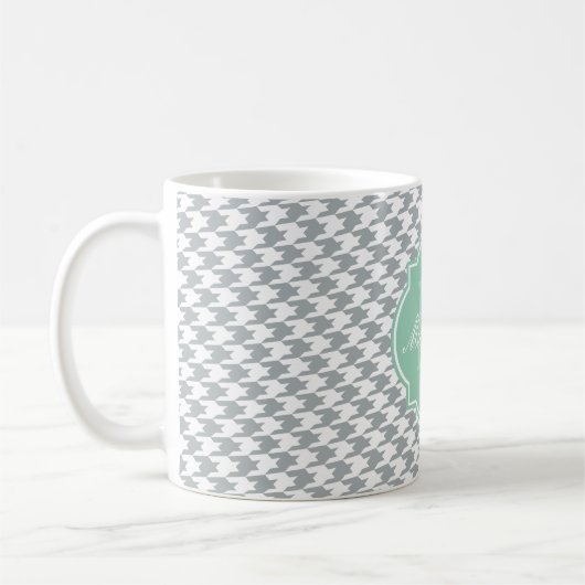 Paloma Houndstooth Monogram Mok (Links)