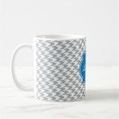 Paloma Houndstooth Monogram Mug (Gauche)