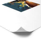 Paloma - Impression artistique de haute qualité (Coin)