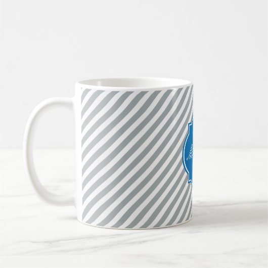 Paloma Stripes Monogram Mug (Gauche)