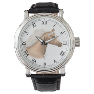 Palomino Arabian Horse Watch Horloge
