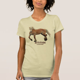 Palomino Belgium Draft Horse Sporty Apparel T-shirt