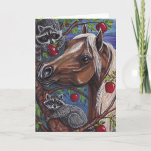 PALOMINO de Kaart van de Nota van de Wasbeer van