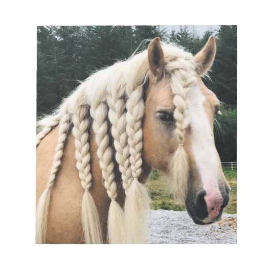 Palomino Gypsy Vanner Notitieblok (Voorkant)