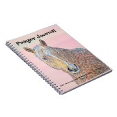 Palomino Horse Art Bible Verse Journal de prière (Côté Droit)