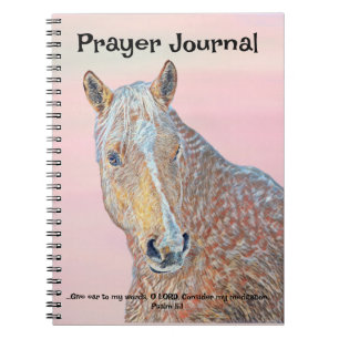 Palomino Horse Art Bijbel Verse Gebedsboek Notitieboek