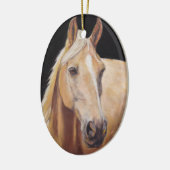 Palomino Horse Art Ornement (Gauche)