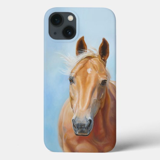 Palomino Horse Equestrian Lover iPhone/iPad case (Achterkant)