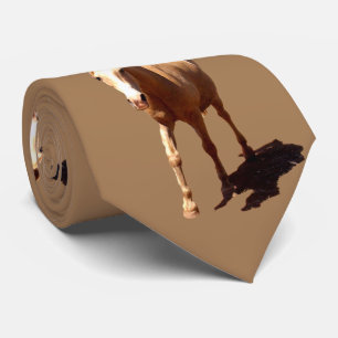 Palomino Horse Greeting Stropdas