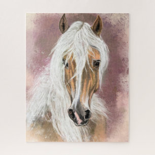 Palomino Horse Jigsaw Puzzle - Peinture