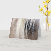 Palomino Horse Kaart (Gele Bloem)