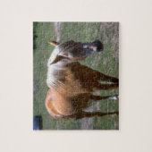 Palomino Horse Legpuzzel (Verticaal)
