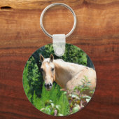 Palomino Horse Sleutelhanger (Voorkant)