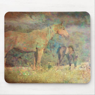 Palomino Mare en Foal Muismat