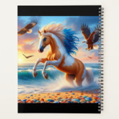 Palomino Paint Horse Océan (Dos)