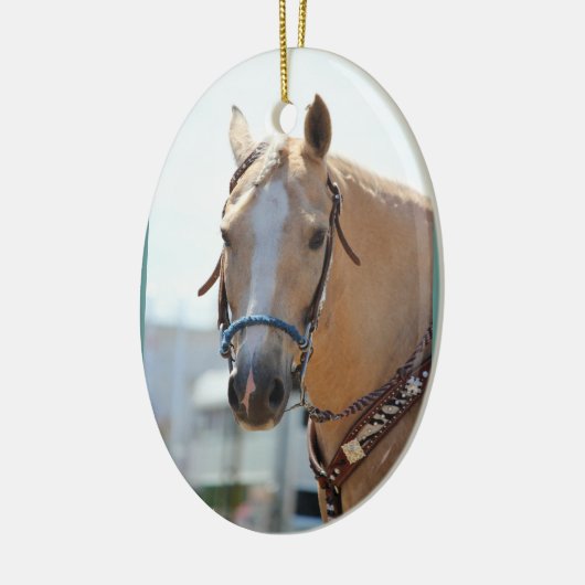 Palomino Pic Keramisch Ornament (Links)