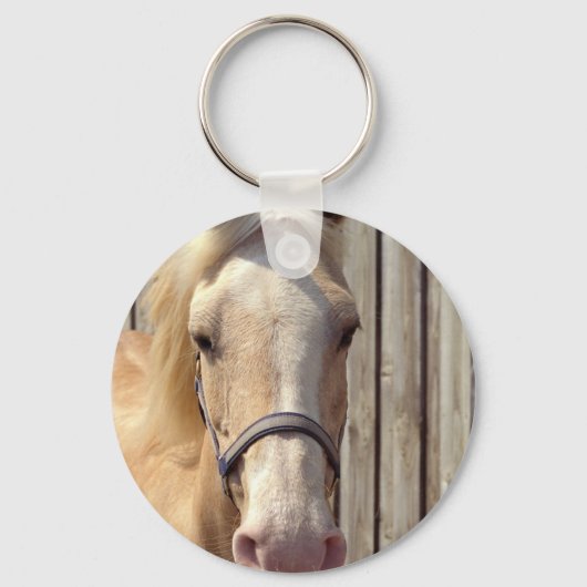 Palomino Pony Sleutelhanger (Voorkant)