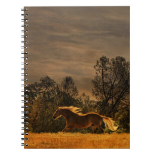 Palomino Running Horse Notebook Notitieboek