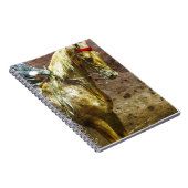 Palomino Saddlesat Grunge Notitieboek (Rechterzijde)