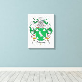 Palomo Family Crest Canvas Afdruk (Insitu (Houten vloer))