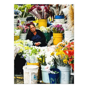 Paloquemao-markt Bogotá Foto Afdruk