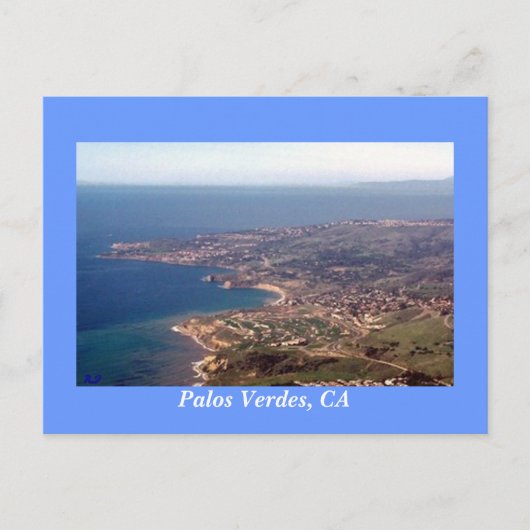 Palos Verdes Peninsula,CA Briefkaart (Voorkant)