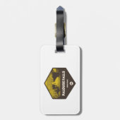 Palouse Herfsten State Park Washington Bagagelabel (Achterkant verticaal)