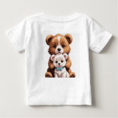 "Pals de chiot : T-shirt de chien amusant pour les (Dos)