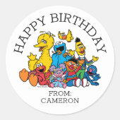 Pals de rue au sésame sucré | Joyeuse étiquette ca (Devant)