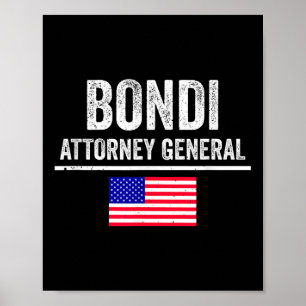 Pam Bondi procureur-generaal van President Trump P Poster