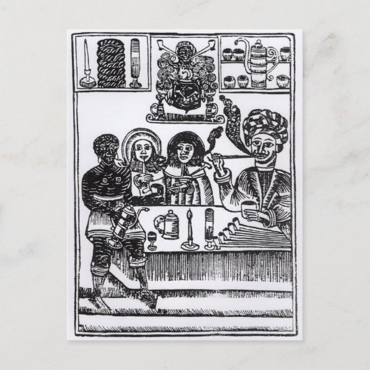 Pamflet tegen het roken briefkaart (Voorkant)