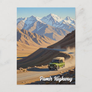 Pamir Highway Tadzjikistan Reis Briefkaart