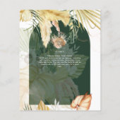 Pampagras THEEKRANS Bruidsborrel Lunch Flyer (Achterkant)