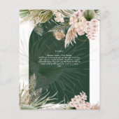 Pampagras THEEKRANS Bruiloft Lunch Flyer (Achterkant)