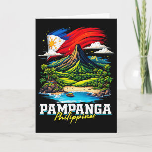 Pampanga Filipijnen Souvenir Filipijnse Vlag Kaart