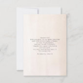 Pampas Baby shower Floral Grass Petit Merci (Dos)