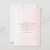 Pampas Baby shower Floral Grass Petit Merci (Dos)