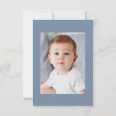 Pampas bloemendoop bedankje kaart (Achterkant)