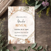 Pampas Boho Tonale Chaude Sexe Révéler Invitation