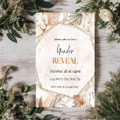 Pampas Boho Tonale Chaude Sexe Révéler Invitation