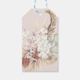 Pampas Dried Grass Floral Corporate Cadeaulabel