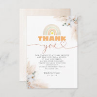 Pampas exotique Grass Baby shower Floral Merci